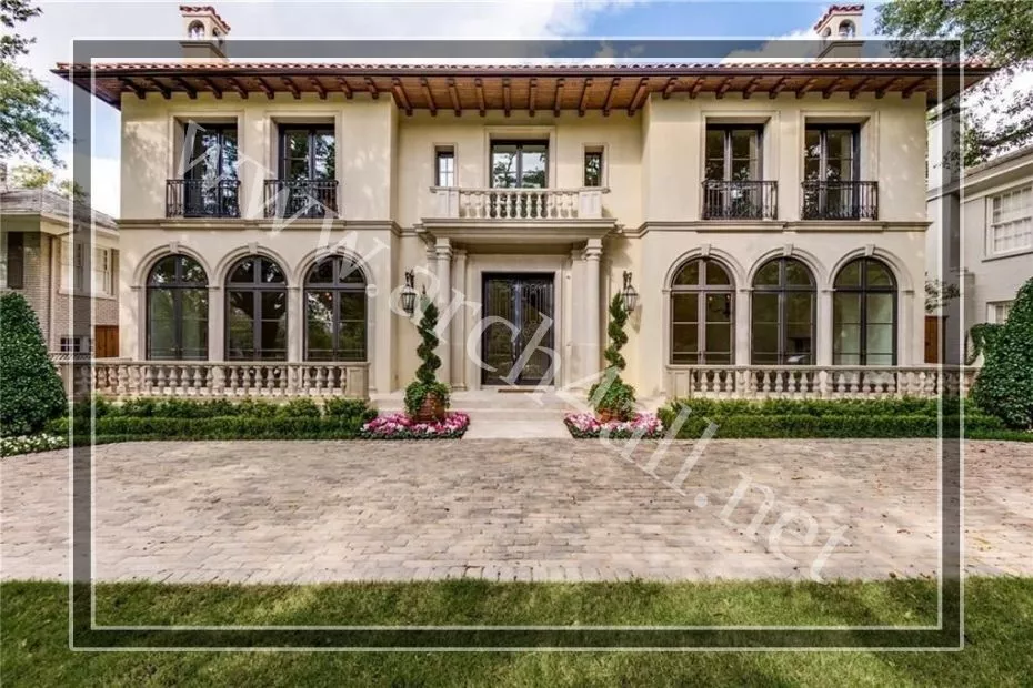 تصاميم فلل ايطالية من الخارج