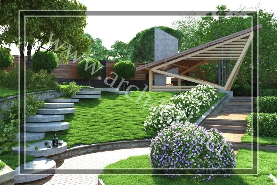 تصميم أفضل أنواع الأسوار والممرات الحجرية