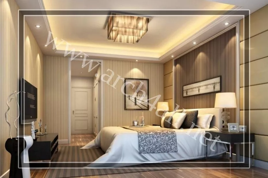 ديكورات جبس بلدي غرف نوم