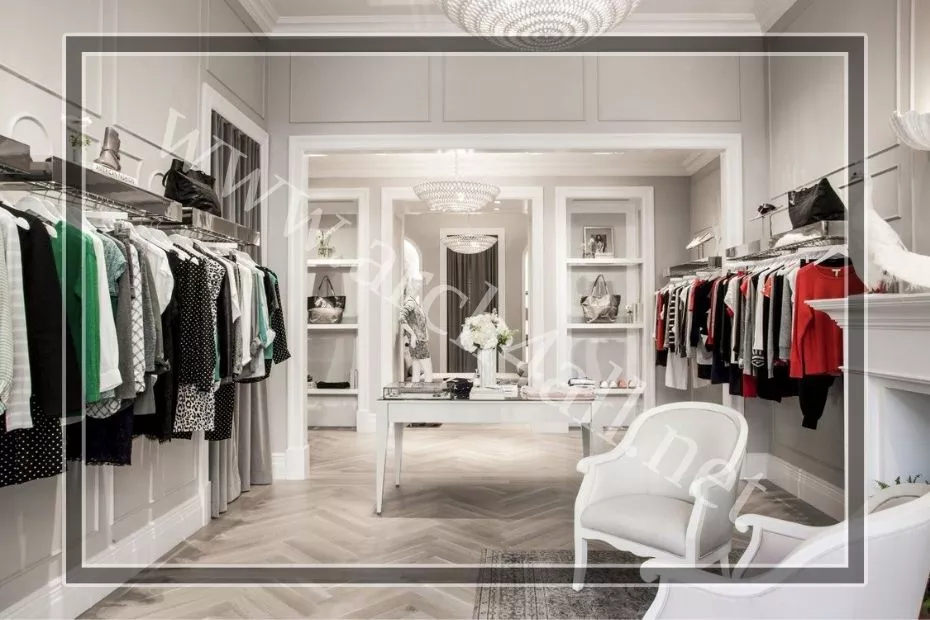 ديكور محل ملابس نسائية