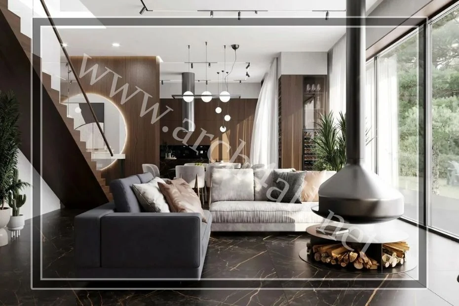 الألوان الطبيعية الدافئة مثل اللون البني بتدرجاته الترابية