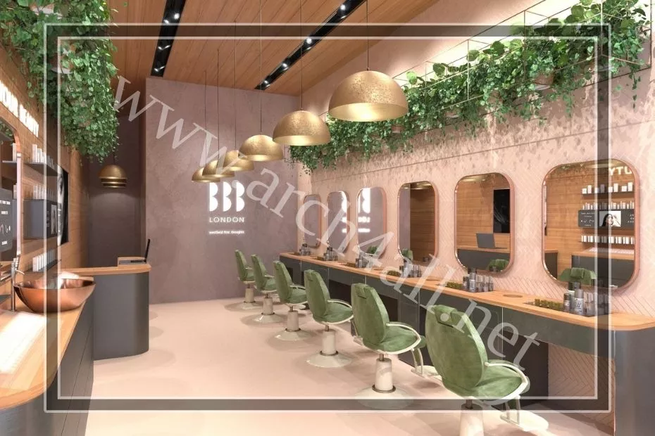 تصميم صالون مستوحى من الطبيعة الساحرة