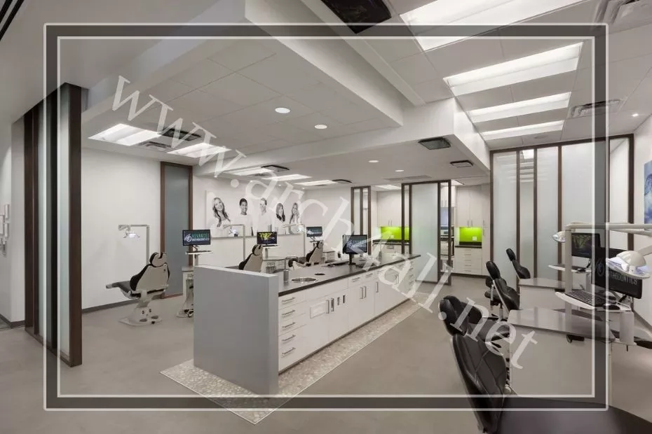 توفير نظام تهوية مناسب لمساحة العيادة