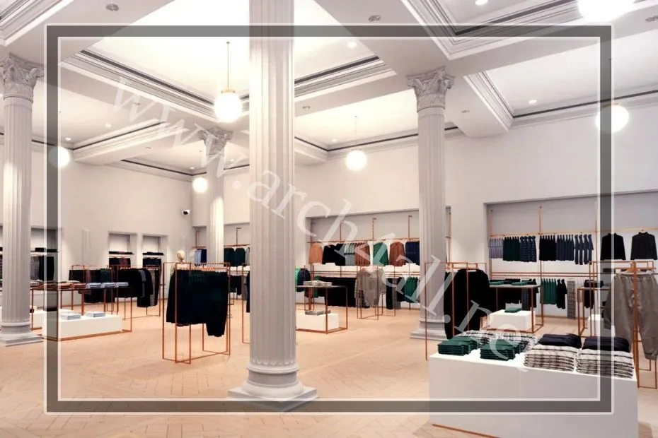 ديكور صالات عرض فاخرة
