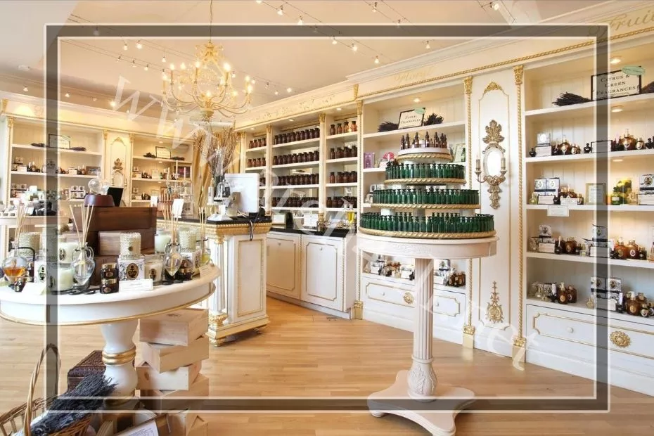 استخدام الخامات الفاخرة في تصميمات المحل