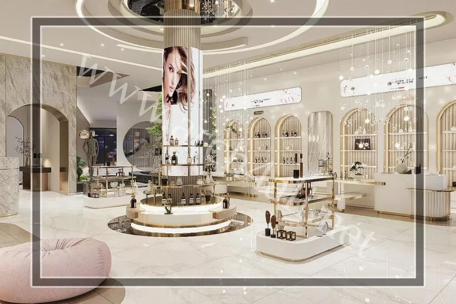 ديكور محلات العطور في الإمارات