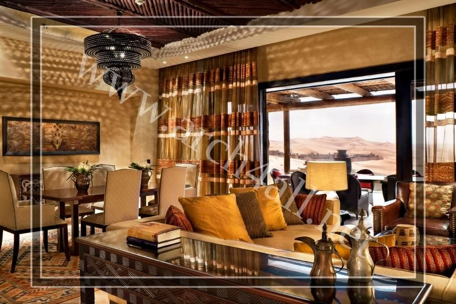 التصميم الداخلي الذي يعكس الثقافة الإماراتية
