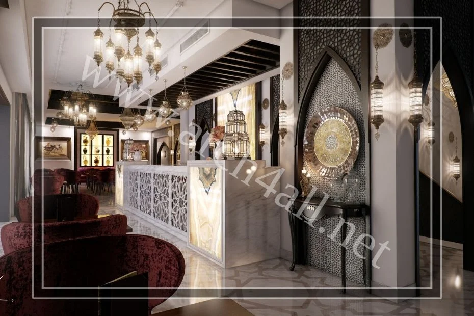 ديكور المقاهي الفندقية في الإمارات